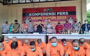 675 Perkara Dituntaskan Polres Mojokerto di Tahun 2022