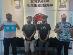 Wuih, Arek Sawah Pulo Surabaya Bisa Edarkan Sabu 2 Ons per Bulan