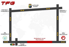 Jangan Lupa Lur, Polres Bojonegoro Siapkan Pengalihan Jalan Jelang Libur Nataru