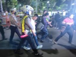 Gemetar Dihadang Polisi di Surabaya, Pria ini Ternyata Bawa Sabu dan Ekstasi