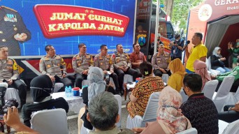 Mengintip Jumat Curhat Polda Jatim, Ini yang Dibahas