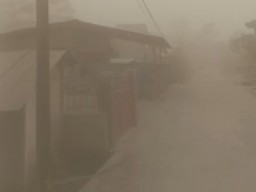 Erupsi Semeru, Gladak Perak Dipenuhi Material Vulkanik