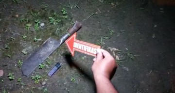 Suami Bacok Istri hingga Pria Tinggalkan Secarik Kertas