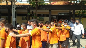 Miris! 11 Pelajar Diringkus Polres Lamongan Hasil Ungkap Kasus Narkoba