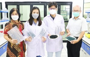 Mahasiswa dan Dosen Ubaya Bikin Pasta Spirulina Tinggi Protein
