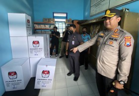 Hasil Patroli TPS Pilkades Serentak, Mengejutkan Temuan Polres Kediri