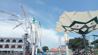 Payung Madinah Kota Pasuruan Gagal Mengembang, Ini Penjelasan Disparpora