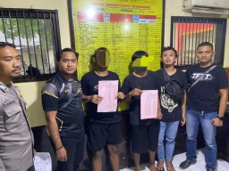 Gerombolan Remaja Keroyok dan Rampas HP Warga Tulungagung, Dua Pelaku Diringkus