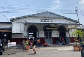 8.434 Orang Masuk Kediri Lewat Jalur Kereta Api di Awal Libur Nataru