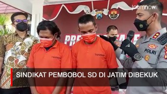 Video: Sindikat Pembobol SD di Jatim Dibekuk