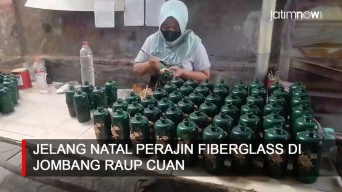 Video: Jelang Natal Perajin Fiberglass di Jombang Raup Cuan