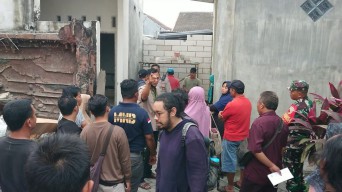 2 Rumah di Tulungagung Terisolir Akibat Akses Jalan Ditembok
