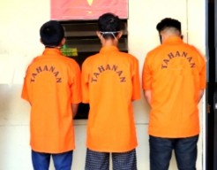Isap Sabu di Ruang Tamu, Tiga Warga Sumenep Digelandang ke Mapolres