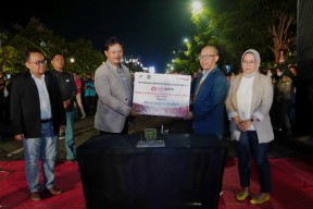 Moment bankjatim Berbagi Keceriaan dengan Warga Madiun di Akhir 2022