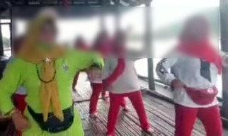 Lokasi Senam Ibu-ibu Pacitan Dipastikan di Masjid Apung, Pelaku Minta Maaf