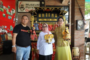 Bupati Jombang Kunjungi Museum Wayang Potehi di Gudo