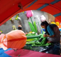Jelang Imlek Pesanan Lampion Meningkat