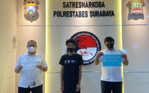 Jukir Jual Sabu Sistem Kredit di Surabaya Ditangkap, Dipasok dari Pasuruan
