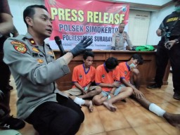 Komplotan Bandit di Surabaya Didor: Beraksi Pakai Jaket Ojol, Curi Motor 15 Kali