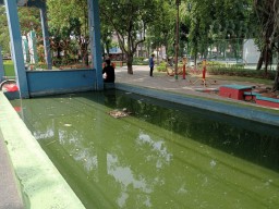Setahun Mangkrak, Taman Kebon Rojo Jombang Diperbaiki Tahun 2024