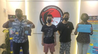 Dua Pemuda Bertampang Lugu, Biang Kerok Peredaran Sabu di Putat Jaya Surabaya