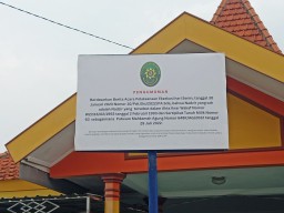 Mushola Putri di Area Makam KH Ali Mas'ud Sidoarjo Dieksekusi, Lho...