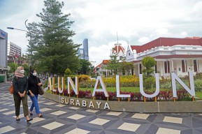 Info Rek! Alun-alun Surabaya Akan Ditutup Seharian Lho