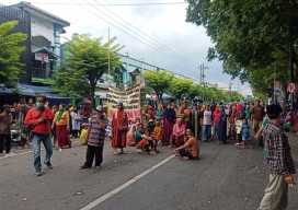Pedagang Pasar Larangan Sidoarjo Menolak Direlokasi, Sebut Tempatnya Tidak Layak