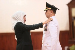Pj Wali Kota Batu Dilantik, Khofifah Ingin yang Ini