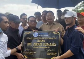 Pembangunan Kantor Permanen Peradi Surabaya Dikebut