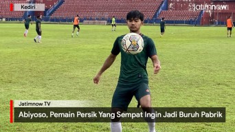 Abiyoso, Pemain Persik Kediri yang Sempat Ingin Jadi Buruh Pabrik