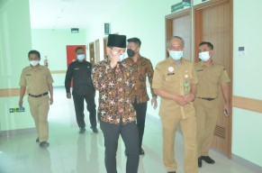 Sidak RSUD dr Soedomo, Bupati Arifin Senang Perbaikan Layanan Mulai Terasa