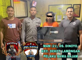 Pemuda Lamongan Diringkus Polisi saat Nongkrong di Tulungagung, Lho?