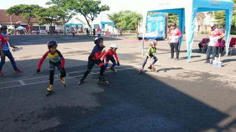 Ratusan Atlet Cilik Ambil Bagian dalam Kejurkab Sepatu Roda Tulungagung