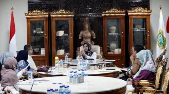 Gelar Penelitian di Kota Mojokerto, BRIN Audiensi dengan Ning Ita