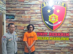 Maling Mesin Pompa Air di Kediri Tertangkap Basah Korbannya