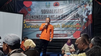 BPBD Jatim Gandeng Pokja Wartawan Grahadi Sosialisasi Jurnalis Tangguh Bencana