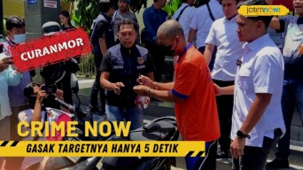 Curanmor Gasak Targetnya Hanya 5 Detik