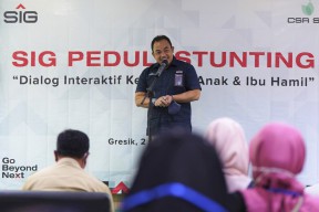 Kontribusi SIG Turunkan Angka Stunting di Gresik