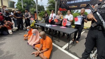 Pasutri asal Nganjuk jadi Partner in Crime, 30 Kali Curi Motor