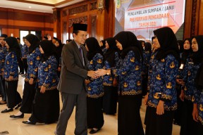 98 PNS Formasi 2021 Kota Mojokerto Dilantik