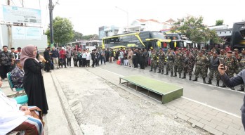 Ribuan Nahdliyin Banyuwangi Hadiri Resepsi Puncak 1 Abad NU di Sidoarjo
