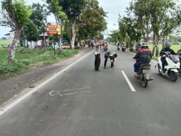 Dua Honda Vario Bertabrakan di Jombang, Satu Orang Tewas, Dua Terluka