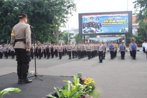 624 Personel Polrestabes Surabaya Diterjunkan untuk Tilang Manual
