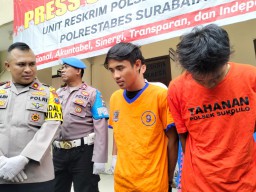Diburu Dua Bulan, Bandit Motor di Surabaya Disergap saat Cari Sasaran
