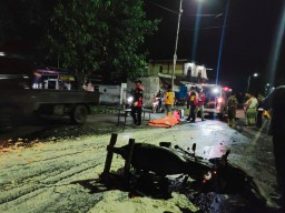 Pemotor asal Kediri Tewas Tertabrak Truk di Mojokerto