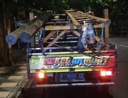 3 Pemuda Lumajang Curi Tiang Kabel Internet di Surabaya, Hasilnya untuk Karaoke