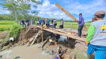 Jembatan Putus Asemgede Jombang, Diperbaiki Tahun Ini dengan Anggaran Rp2,1 M