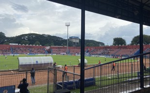 Tak Wajar! Laga Persik Vs Bali United di Stadion Brawijaya Kediri Sepi Penonton