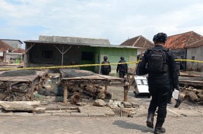 Bom Bondet yang Meledak di Gudang Ikan Asin Diduga Hasil Produksi Dua Korban